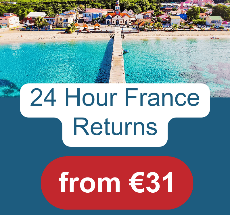 24 hour €31 Return